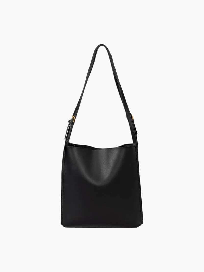Stella Damen Schultertasche Kunstleder Minimalistisch