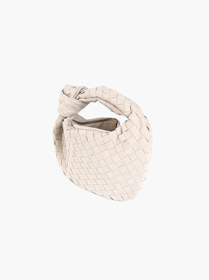Ilyse Damen Mini-Tasche Geflochtenes Wildleder