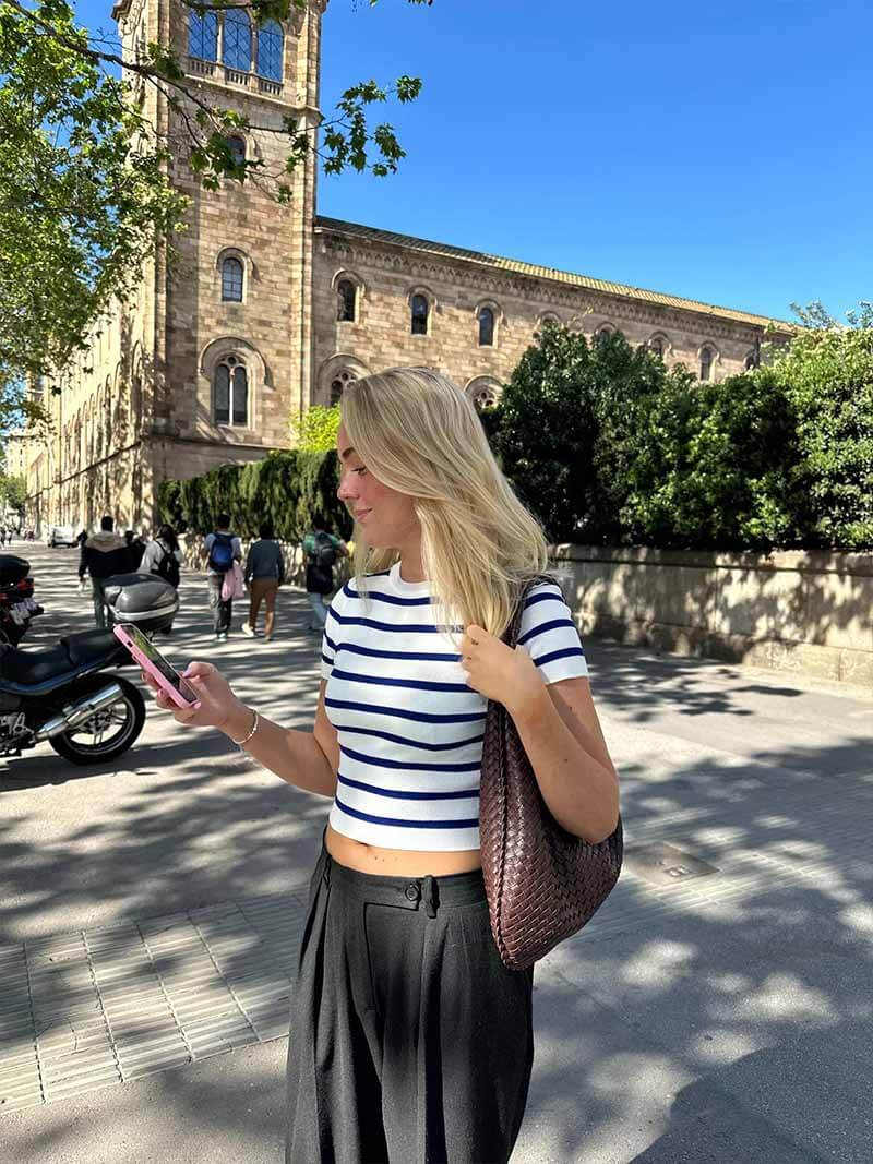 Charlyne Große Geflochtene Hobo Tasche