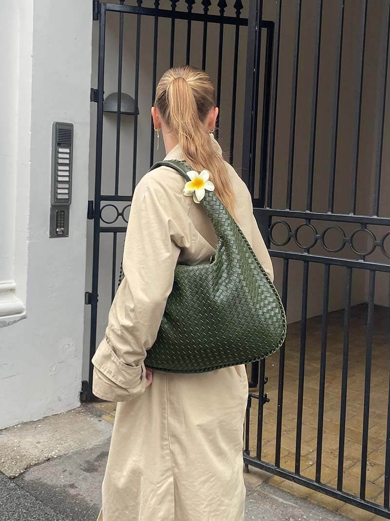 Charlyne Große Geflochtene Hobo Tasche
