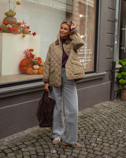 Damen Wintersteppjacke Stilvoll Freizeit