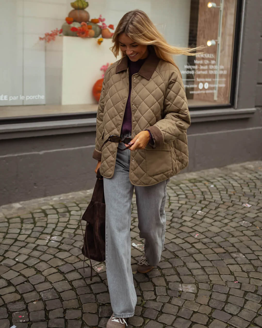 Damen Wintersteppjacke Stilvoll Freizeit