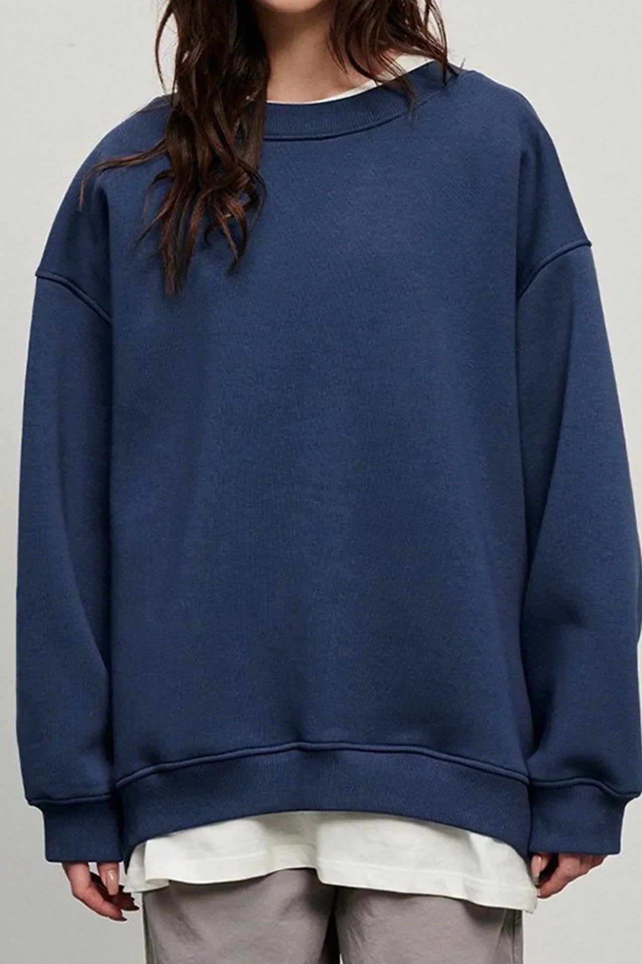 Damen Oversize Pullover Stilvoll