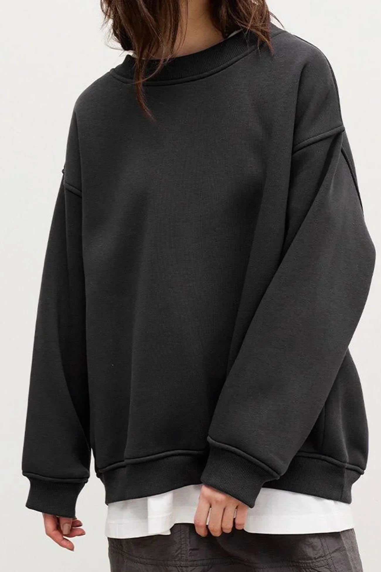 Damen Oversize Pullover Stilvoll