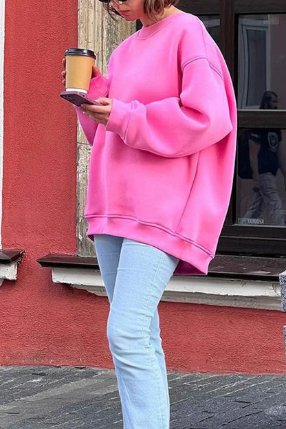 Damen Oversize Pullover Stilvoll