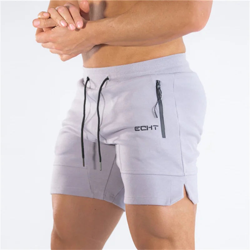 Sportshorts – Aktive Shorts für Männer mit Kordelzug und Taschen-Chaps Herrenmode