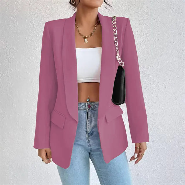 Damen Blazer Streetwear Mode Blazer