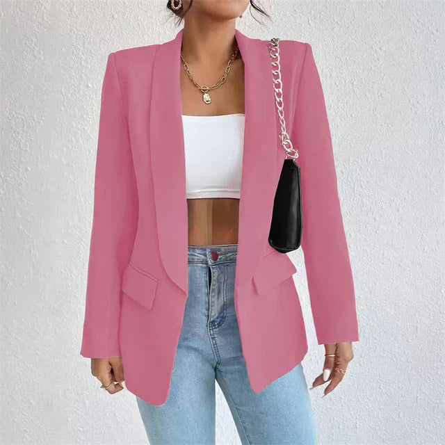 Damen Blazer Streetwear Mode Blazer