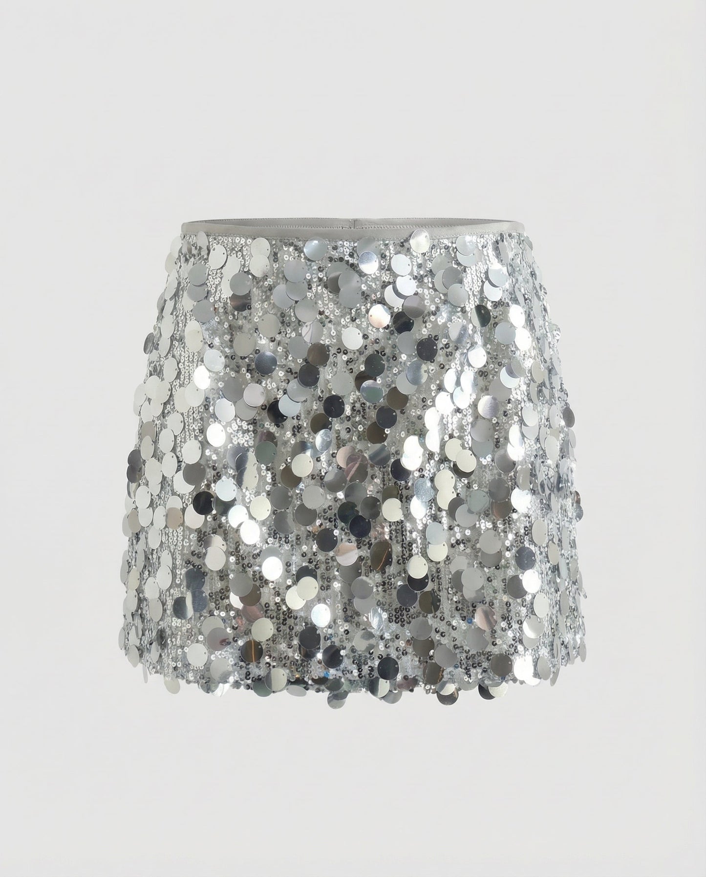 Eveloria Damen Minirock Pailletten