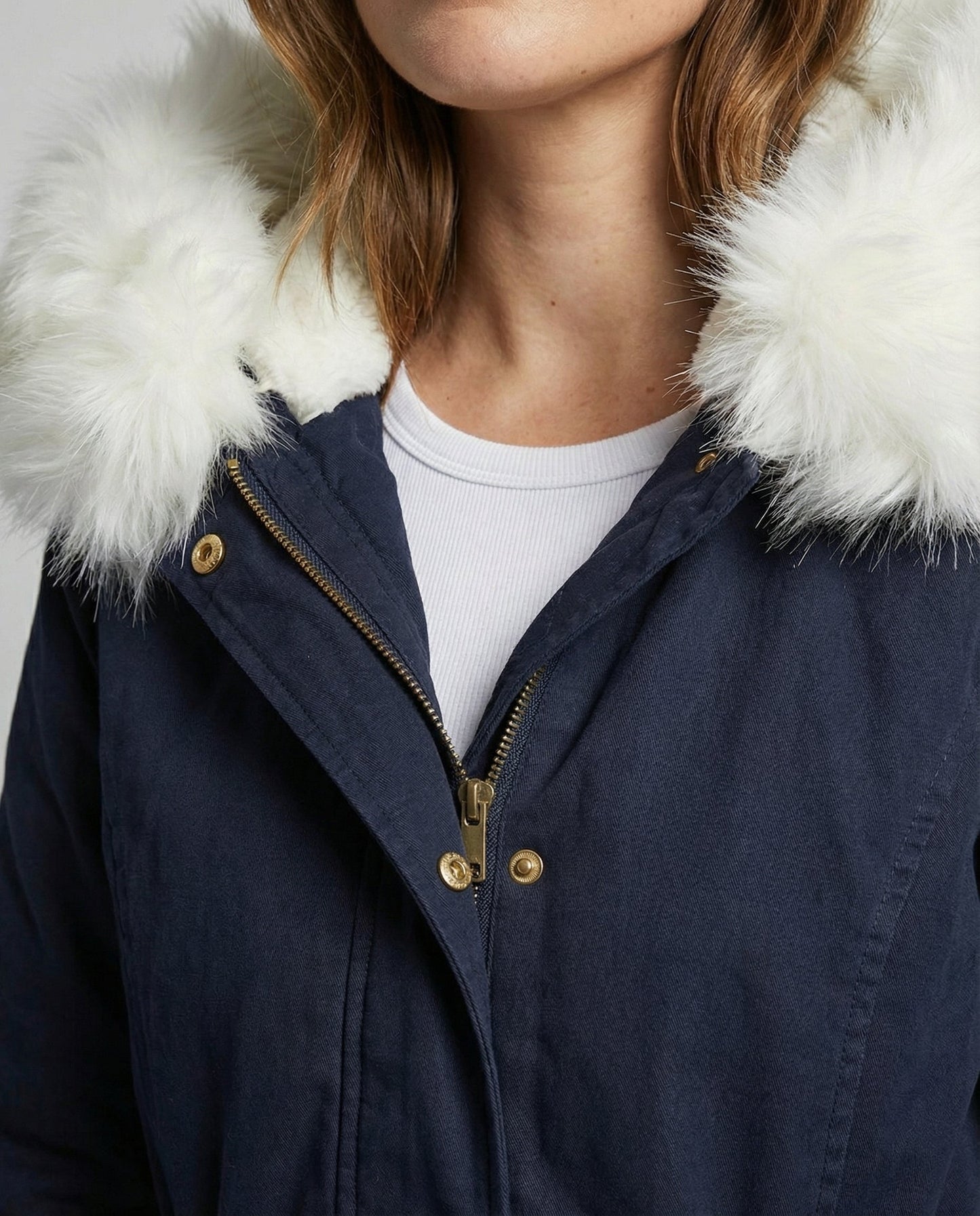 Damen Winterjacke Mittellang Warm