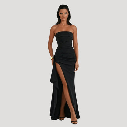 Damen Trägerloses Maxi-Kleid für Hochzeitsgäste