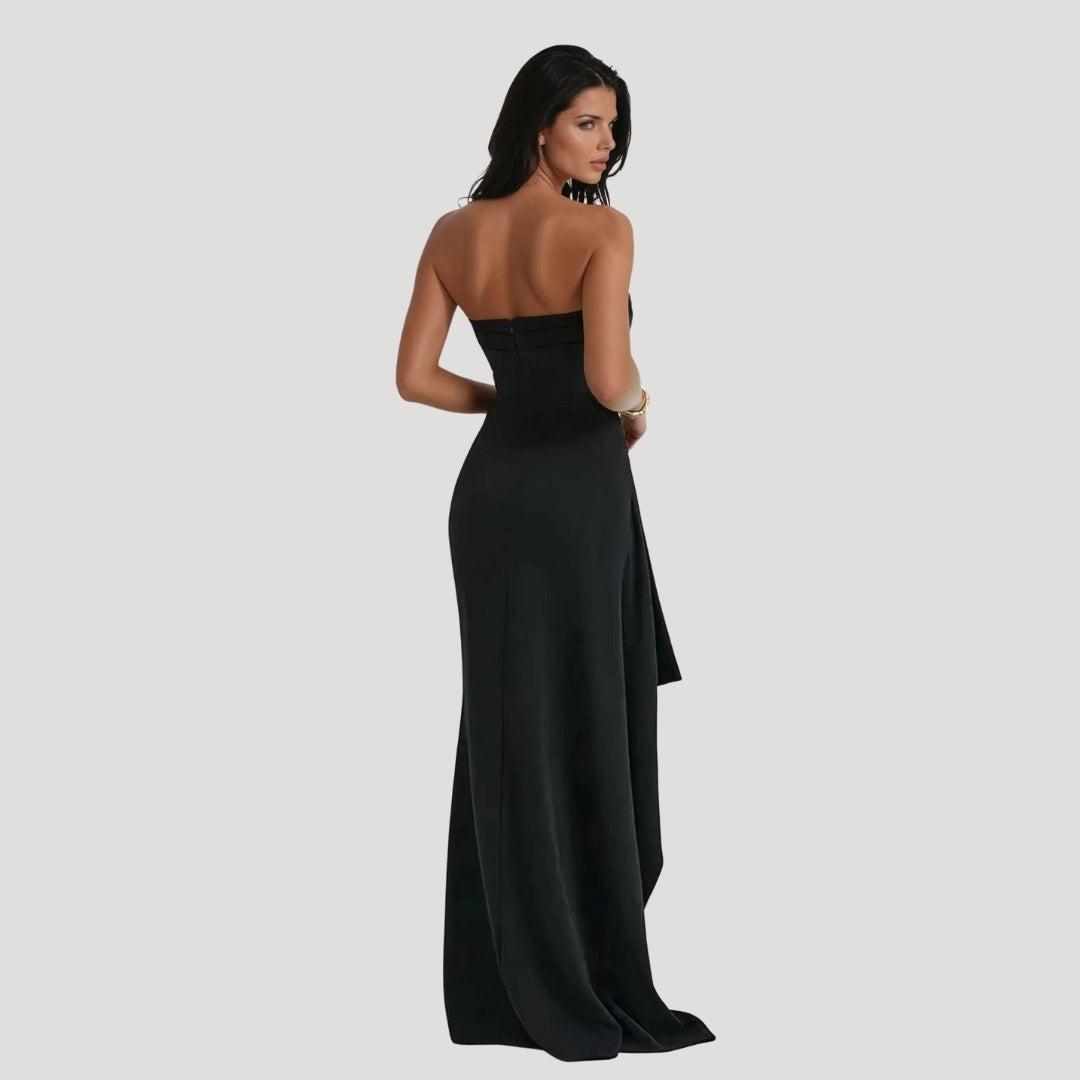 Damen Trägerloses Maxi-Kleid für Hochzeitsgäste