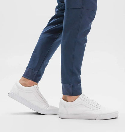 Stretch Broek - Heren Casual Elastische Taille Skinny Broek-Chaps Herrenmode