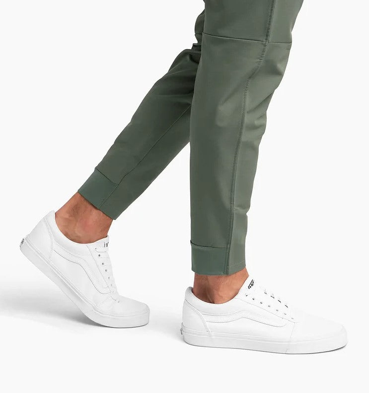 Stretch Broek - Heren Casual Elastische Taille Skinny Broek-Chaps Herrenmode