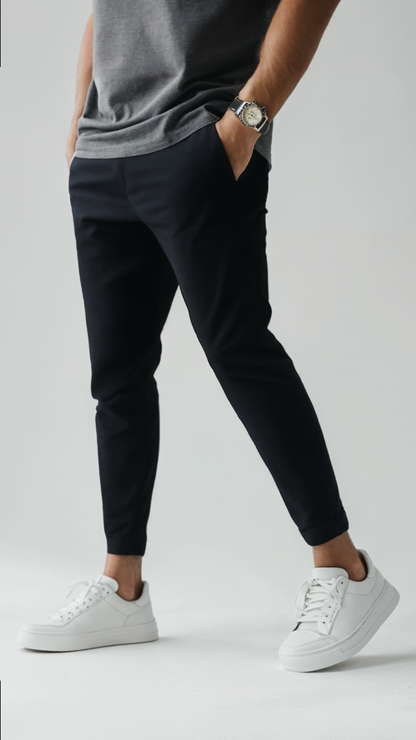 Herren Chino-Hose Schmal Gerade Stretch - Eveloria
