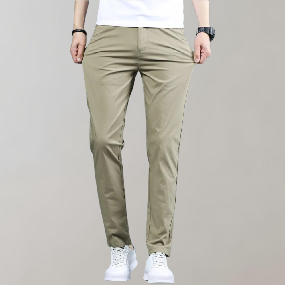 Herren Chino-Hosen Skinny Stretch Elastische Taille - Eveloria