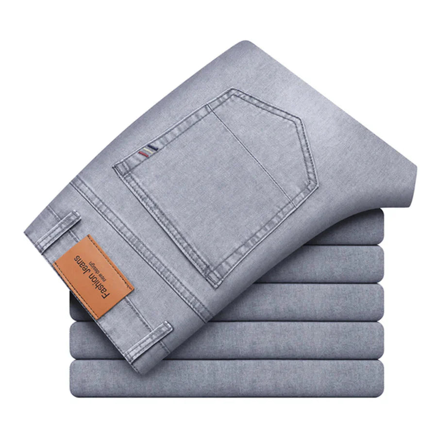 Stretchjeans | Bequem | Normale Passform | Gerade geschnittene Jeans | Herrenjeans-Chaps Herrenmode