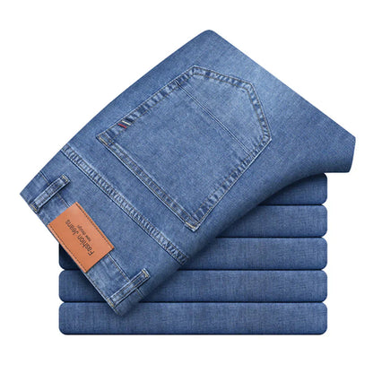 Stretchjeans | Bequem | Normale Passform | Gerade geschnittene Jeans | Herrenjeans-Chaps Herrenmode