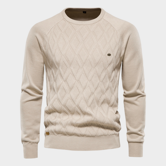 Herren Strickpullover Rundhalsausschnitt - Eveloria
