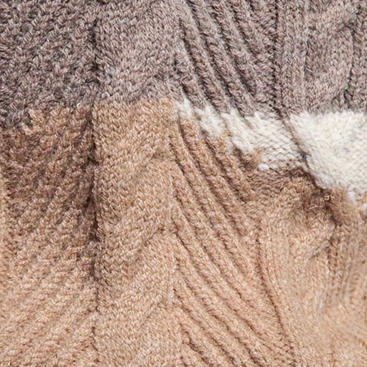 Strickpullover | Rundhalsausschnitt | Zopfmuster | Pullover | Herrenpullover-Chaps Herrenmode