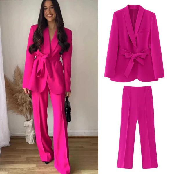 Eveloria Damen Blazer Set