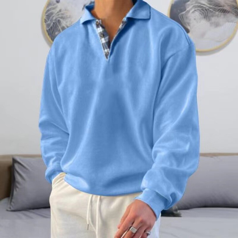 Eveloria Herren Sommersweater Leicht Atmungsaktiv