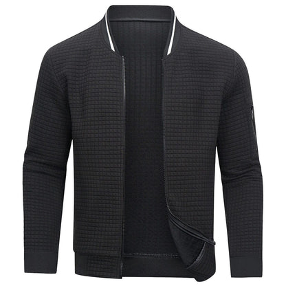 Herren Langarm Sweatshirt Reißverschluss Warm - Eveloria
