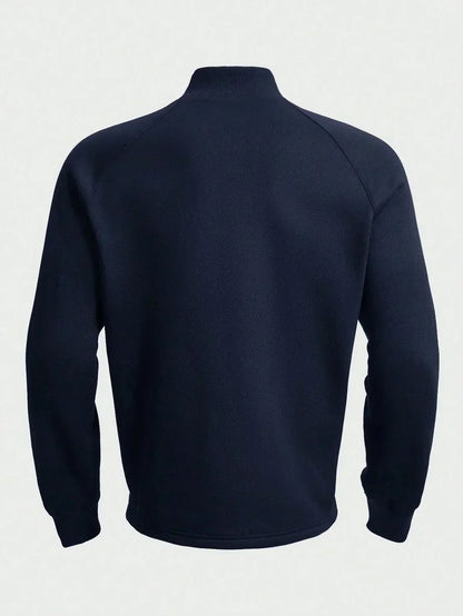 Sweatshirt mit Viertelreißverschluss – Lässiger, warmer Pullover mit halbem Reißverschluss für Männer-Chaps Herrenmode