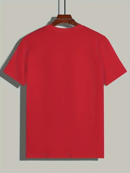 T-Shirt - Casual - Kurze Ärmel - T-Shirt mit Rundhalsausschnitt - Herrenhemden-Chaps Herrenmode
