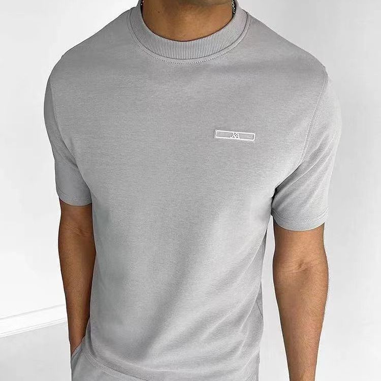 Herren T-Shirt Kurzarm Rundhalsausschnitt Bequem - Eveloria