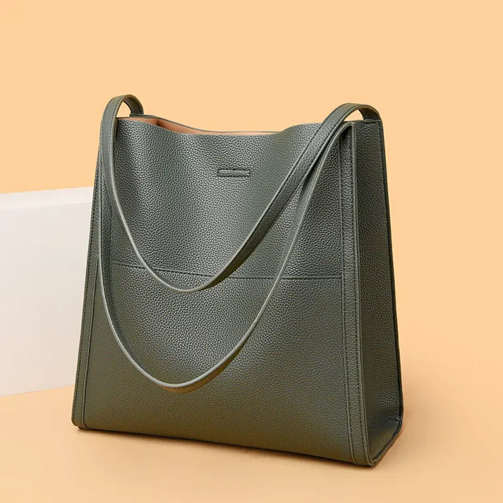 Eveloria Damen Schultertasche Leder