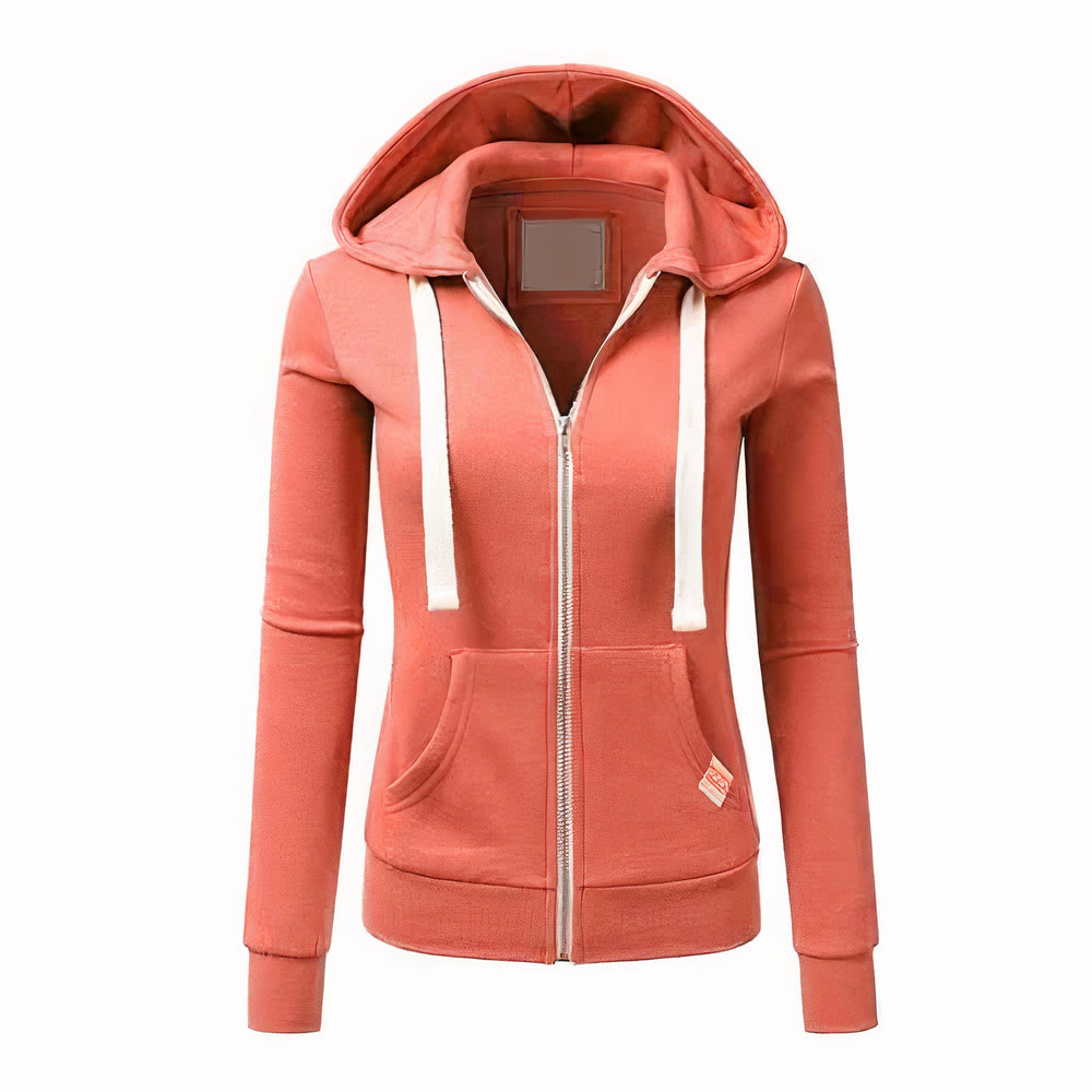 Eveloria Damen Hoodie Reißverschluss Kapuze