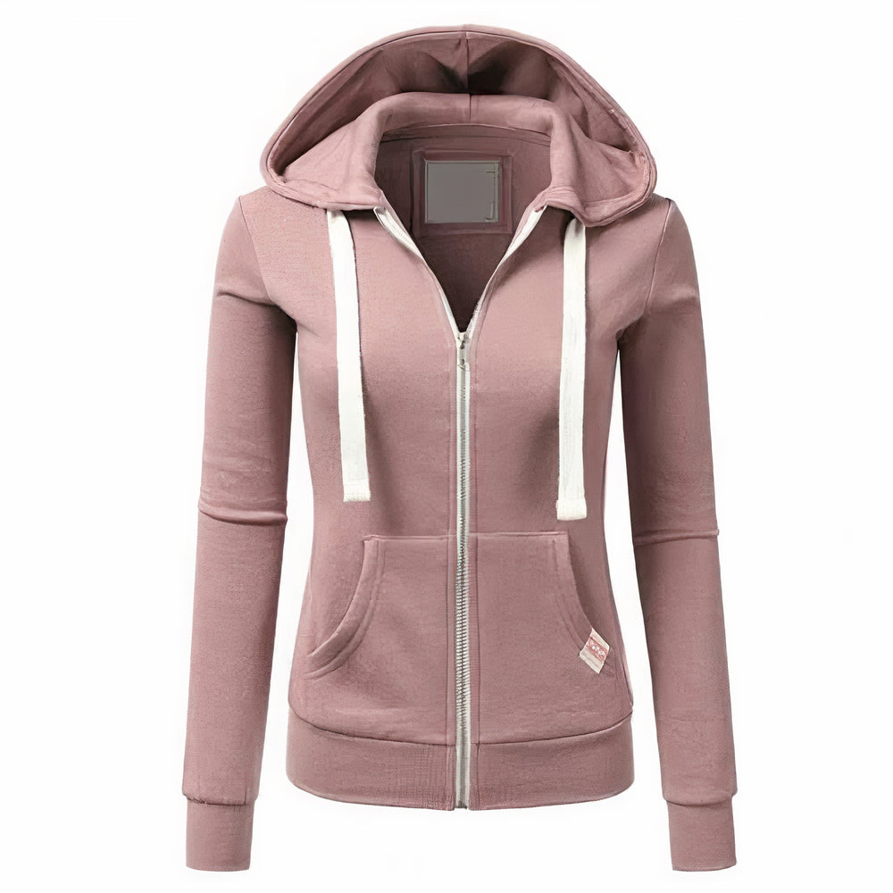 Eveloria Damen Hoodie Reißverschluss Kapuze