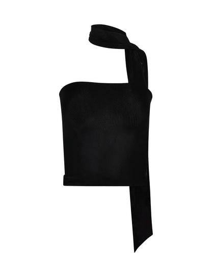 Damen Ärmelloses Neckholder Minimalistisch