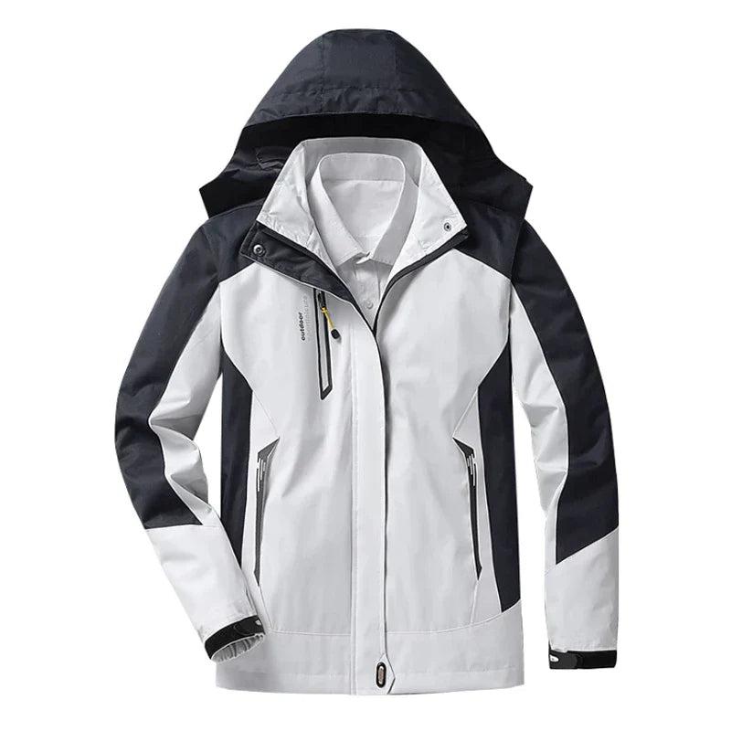 Damen 3-in-1 Regenjacke mit Kapuze - Eveloria