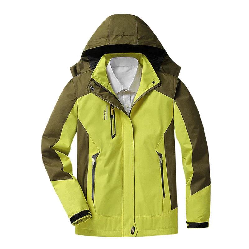 Perrine Damen Windbreaker Wasserdicht Kapuze Sportlich