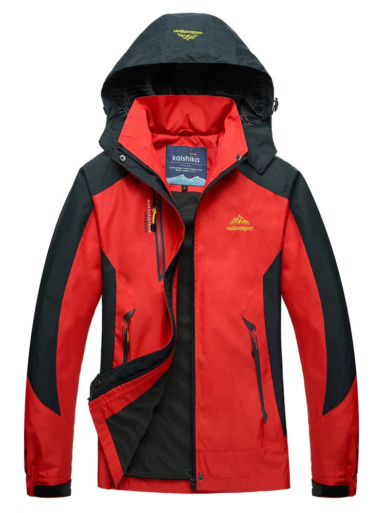 Damen 3-in-1 Regenjacke mit Kapuze