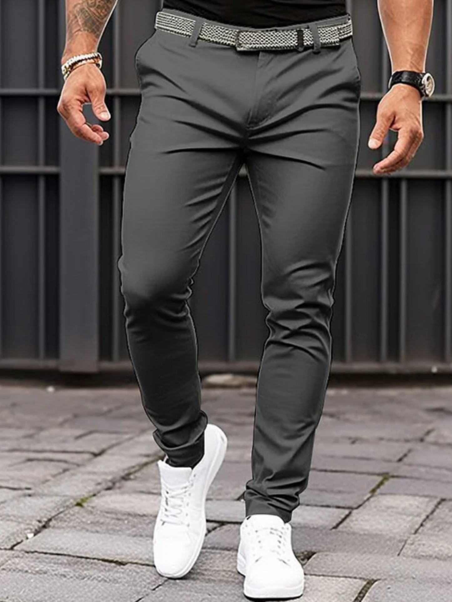 Herren Slimfit Sommerhose - Eveloria