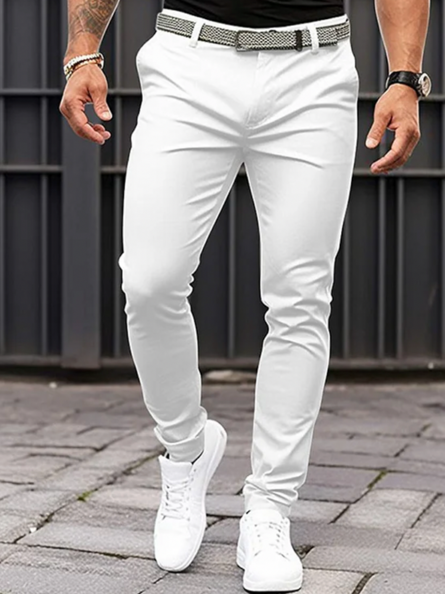 Herren Slimfit Sommerhose