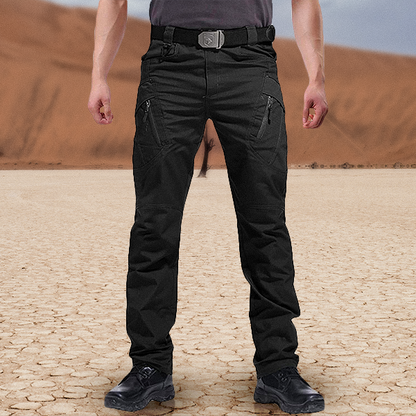 Taktische Hosen - Outdoor - Taschen - Wanderhosen - Herren Cargo-Hosen-Schwarz-S-Chaps Herrenmode