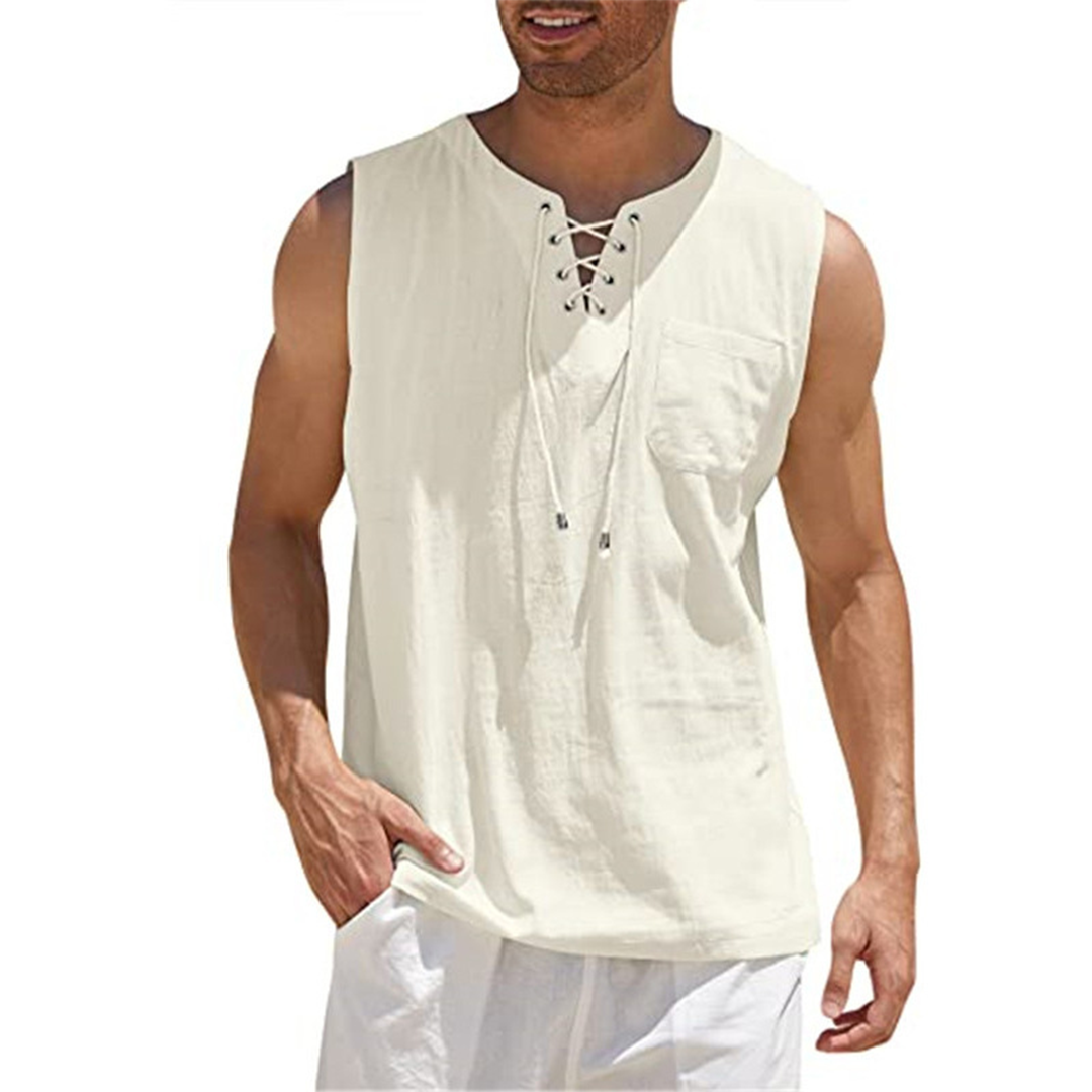 Herren Tanktop Lockeres Ärmelloses Oberteil Sommer - Eveloria