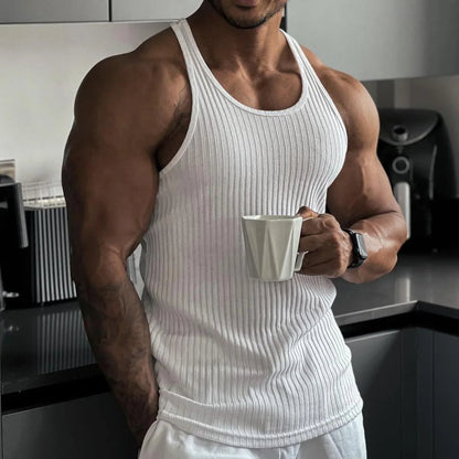 Herren Tanktop Ärmellos Schmal Geschnitten Sporttop - Eveloria