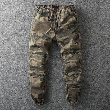 Herren Taktische Cargohose Elastischer Bund Olivgrün - Eveloria