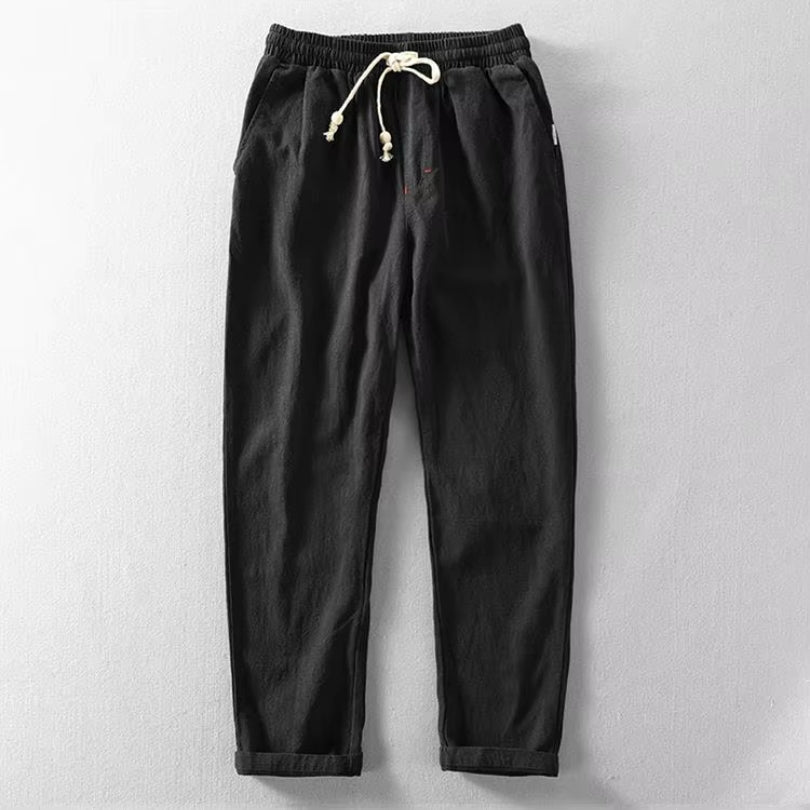 HerrenLockerhose Kordelzug Baumwolle Bequem