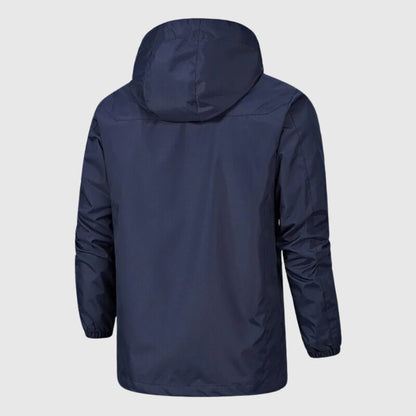 Eveloria Herren Sportjacke Wasserdicht Schwarz - Eveloria