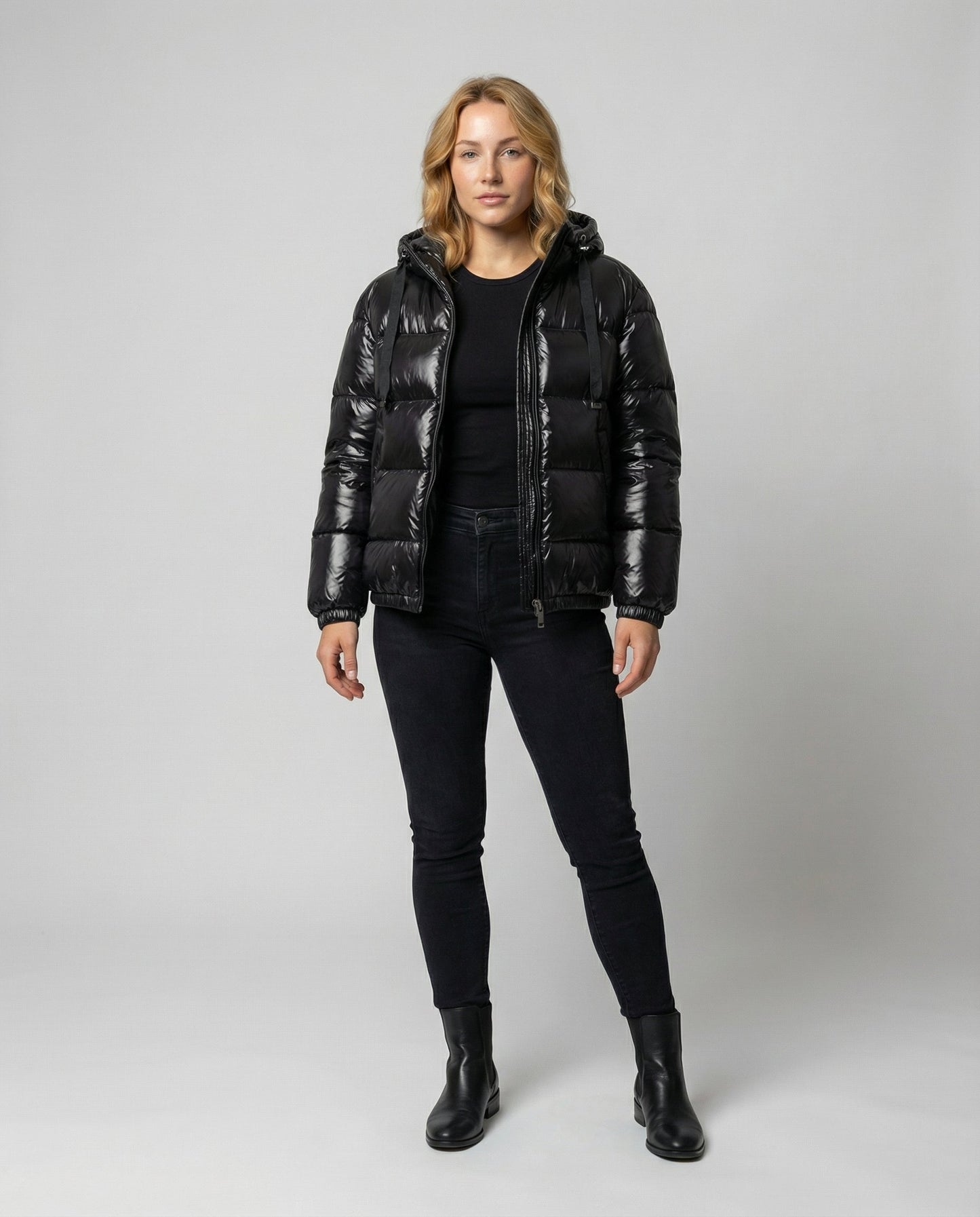 Unisex Daunenpufferjacke