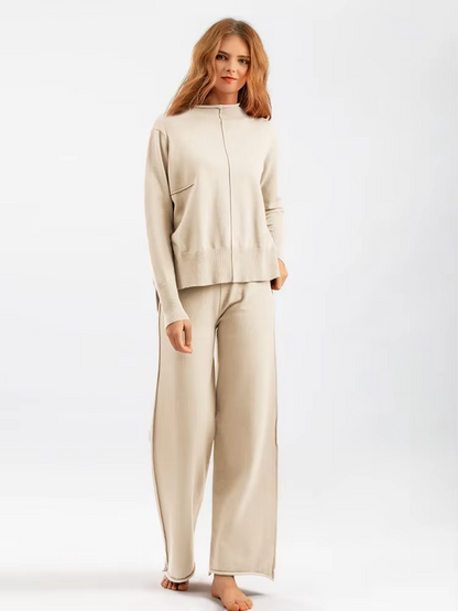 Damen Oversized Pullover Trendig Großformat - Eveloria