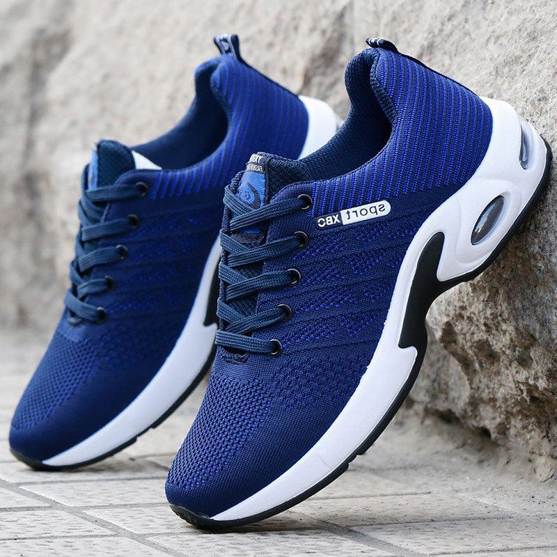 Trainer - Herren Orthopädische Walking Lauf Trainer Schuhe-Blau-39-Chaps Herrenmode