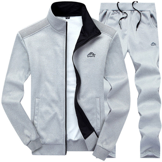 Herren Trainingsanzug Slim Fit Zip-Up - Eveloria