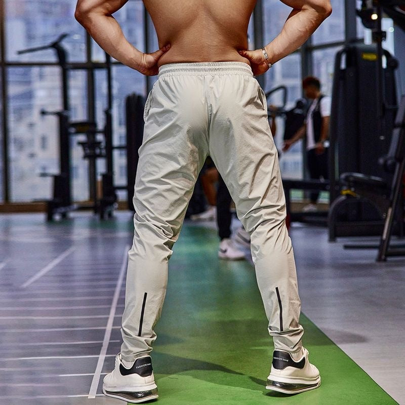 Trainingshose – Trainingshose für Männer mit elastischem Bund-Chaps Herrenmode